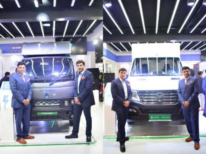 Fast charging and 250 km run in 2 hours; Jupiter launched 2 CEV cars | २ तासांत वेगवान चार्जिंग अन् २५० किमी धावणार; ज्युपिटरनं लॉन्च केल्या २ CEV कार Fast charging and 250 km run in 2 hours; Jupiter launched 2 CEV cars | २ तासांत वेगवान चार्जिंग अन् २५० किमी धावणार; ज्युपिटरनं लॉन्च केल्या २ CEV कार