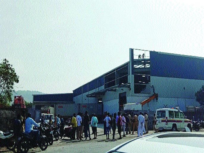 Action against unauthorized warehouse in Uran area | उरण परिसरातील अनधिकृत वेअर हाउसवर कारवाई Action against unauthorized warehouse in Uran area | उरण परिसरातील अनधिकृत वेअर हाउसवर कारवाई