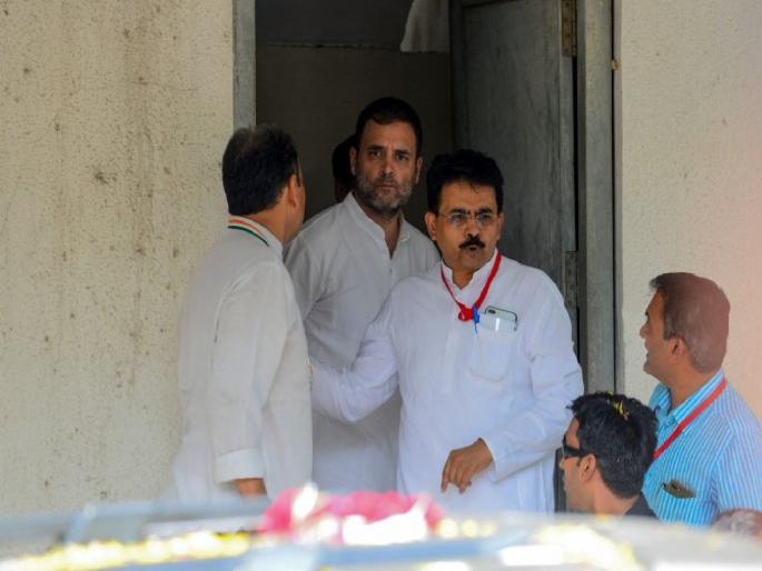 Rajiv Satav: "Lost my friend, great loss to all of you"; Congress MP Rahul Gandhi gets emotional | Rajiv Satav: “माझा मित्र गमावला, आपल्या सर्वांचं मोठं नुकसान”; खासदार राहुल गांधींना दु:ख अनावर Rajiv Satav: "Lost my friend, great loss to all of you"; Congress MP Rahul Gandhi gets emotional | Rajiv Satav: “माझा मित्र गमावला, आपल्या सर्वांचं मोठं नुकसान”; खासदार राहुल गांधींना दु:ख अनावर