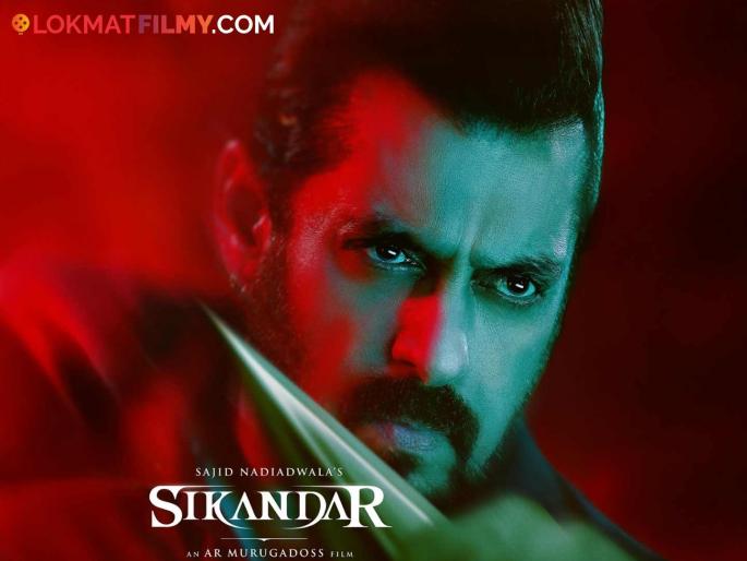 sikandar movie poster salman khan rashmika mandanna sharman joshi pratik babbar eid 2025 | Sikandar Poster: सलमानचा 'अँग्री यंग मॅन' अंदाज; 'सिकंदर'चं पहिलं पोस्टर, रिलीज डेटही जाहीर sikandar movie poster salman khan rashmika mandanna sharman joshi pratik babbar eid 2025 | Sikandar Poster: सलमानचा 'अँग्री यंग मॅन' अंदाज; 'सिकंदर'चं पहिलं पोस्टर, रिलीज डेटही जाहीर