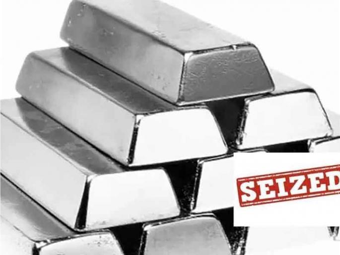 40 kg of silver delivered by courier in the possession of police | कुरिअरने आलेली ४० किलाे चांदी पाेलिसांच्या ताब्यात 40 kg of silver delivered by courier in the possession of police | कुरिअरने आलेली ४० किलाे चांदी पाेलिसांच्या ताब्यात