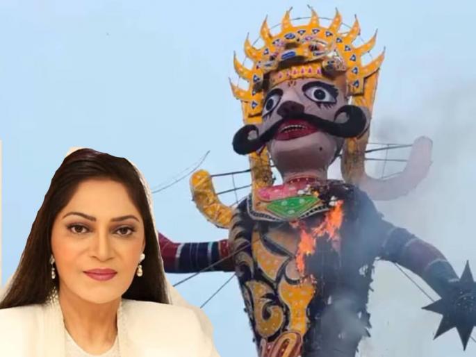simi garewal post on dussehra 2025 calling ravan naughty not evil sparks controversy | "रावण वाईट नव्हता, थोडा खोडकर...", अभिनेत्रीची वादग्रस्त पोस्ट सोशल मीडियावर व्हायरल