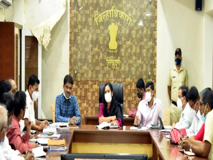 Prepare to activate covid care centers says Collector K Manjulakshmi | कोविड काळजी केंद्रे सक्रीय करण्याची तयारी करावी : जिल्हाधिकारी के. मंजुलक्ष्मी Prepare to activate covid care centers says Collector K Manjulakshmi | कोविड काळजी केंद्रे सक्रीय करण्याची तयारी करावी : जिल्हाधिकारी के. मंजुलक्ष्मी