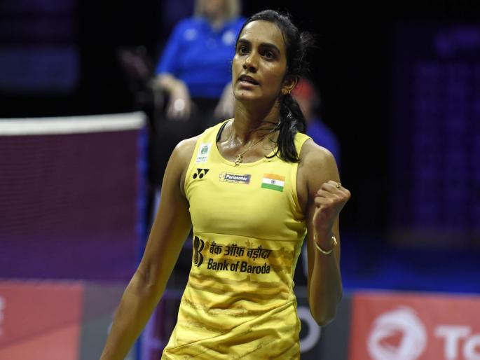 P. V Sindhu enters in semi final | पी. व्ही सिंधूची उपांत्य फेरीत धडक P. V Sindhu enters in semi final | पी. व्ही सिंधूची उपांत्य फेरीत धडक