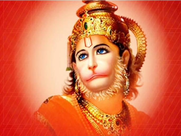 Maruthiraya covered his whole body with vermiculite, but why? | मारुतीरायाने आपल्या सर्वांगाला शेंदूर लावून घेतले, पण का? 