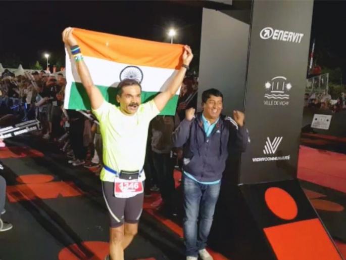 IPS officer Dr. ravindarkumar singal became a'Ironman' | आयपीएस अधिकारी डॉ. रविंदरकुमार सिंगल यांनी पटकावला 'आयर्नमॅन' किताब IPS officer Dr. ravindarkumar singal became a'Ironman' | आयपीएस अधिकारी डॉ. रविंदरकुमार सिंगल यांनी पटकावला 'आयर्नमॅन' किताब