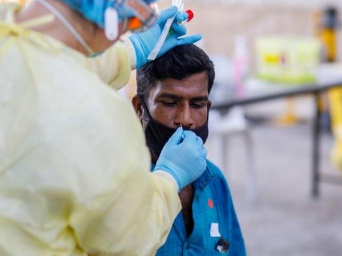 CoronaVirus Infection among foreign workers rises in Singapore number of Indians is significant | CoronaVirus: सिंगापूरमध्ये विदेशी कामगारांत संसर्ग वाढला; भारतीयांची संख्या लक्षणीय CoronaVirus Infection among foreign workers rises in Singapore number of Indians is significant | CoronaVirus: सिंगापूरमध्ये विदेशी कामगारांत संसर्ग वाढला; भारतीयांची संख्या लक्षणीय