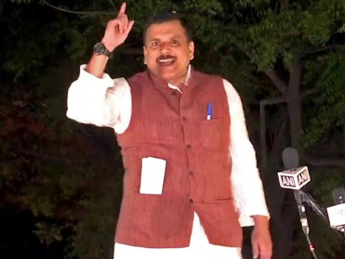 AAP leader Sanjay Singh released from Tihar after six month | AAP नेते संजय सिंह यांची तिहारमधून सुटका; म्हणाले-'तिहारचे कुलूप तुटणार अन् केजरीवाल...' AAP leader Sanjay Singh released from Tihar after six month | AAP नेते संजय सिंह यांची तिहारमधून सुटका; म्हणाले-'तिहारचे कुलूप तुटणार अन् केजरीवाल...'