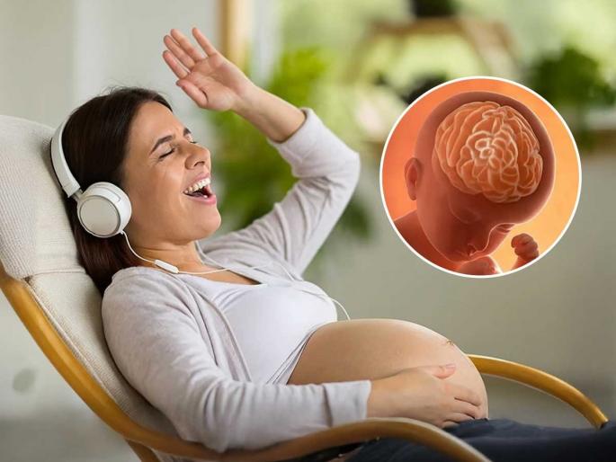 Singing during pregnancy benefits music therapy for pregnant women | गरोदरपणात आईनं म्हणावी गाणी, पोटातल्या बाळासाठी खास गोष्ट! संशोधन सांगते, आई आणि बाळासाठी सुंदर उपाय... Singing during pregnancy benefits music therapy for pregnant women | गरोदरपणात आईनं म्हणावी गाणी, पोटातल्या बाळासाठी खास गोष्ट! संशोधन सांगते, आई आणि बाळासाठी सुंदर उपाय...