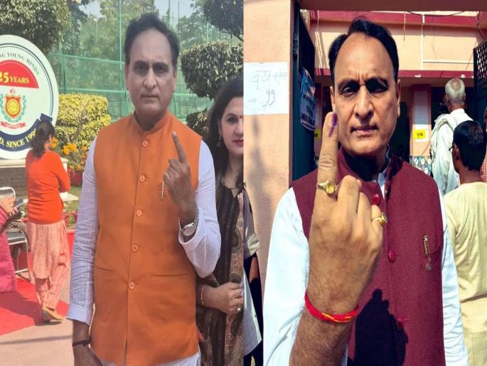 After Delhi, now Bihar! BJP leader Rakesh Sinha votes in two states in 10 months; Congress, RJD Target Election Commission | दिल्लीनंतर आता बिहार! भाजपा नेत्याने १० महिन्यात दोन राज्यात केले मतदान; विरोधकांनी घेरलं