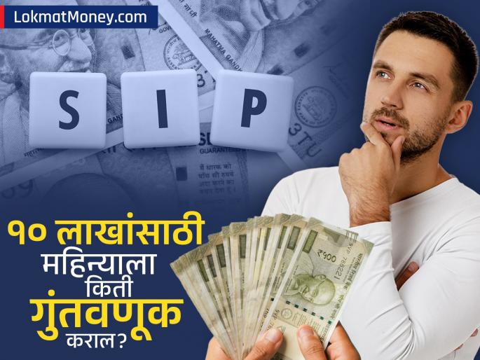 want to save Rs 10 lakh by investing in sip how much will you have to invest per month take care of these things too | SIP मध्ये गुंतवणूक करुन १० लाख रुपये जमवायचेत? महिन्याला किती करावी लागेल गुंतवणूक, 'या' गोष्टींचीही घ्या काळजी