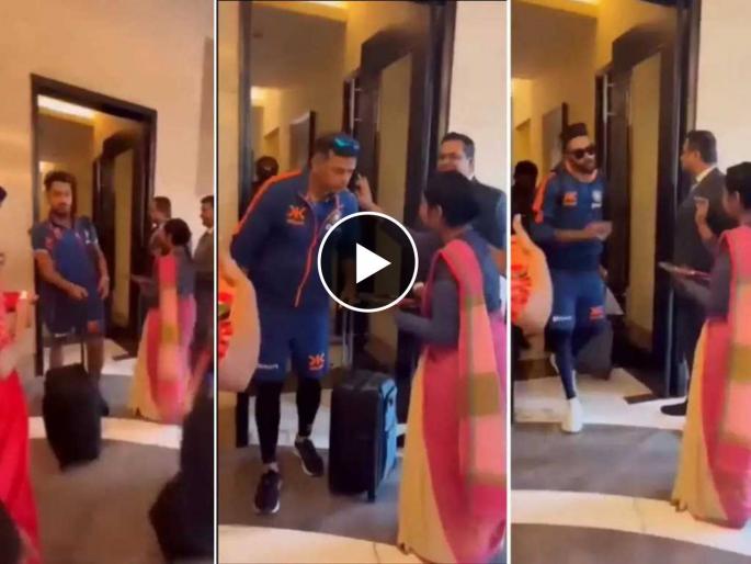 IND vs AUS 1st Test: Mohmmed Siraj, Umran Malik &d Vikram Rathour refuse to apply tilak, video goes viral | IND vs AUS 1st Test : भारतीय संघातील चौघांनी 'टिळा' नाही लावला; लोकांची फक्त मोहम्मद सिराज, उम्रान मलिक यांच्यावर टीका