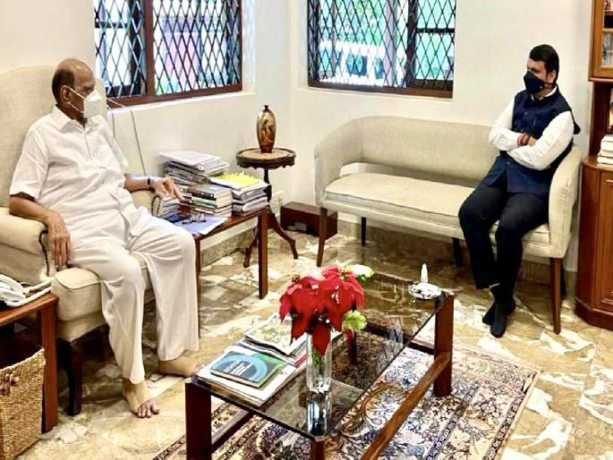 Sharad Pawar told Devendra Fadnavis about 4 tricks; Shiv Sena unveils politics behind meeting | शरद पवारांनी देवेंद्र फडणवीसांना सांगितल्या ‘या’ ४ युक्तीच्या गोष्टी; शिवसेनेनं उलगडलं भेटीमागचं राजकारण Sharad Pawar told Devendra Fadnavis about 4 tricks; Shiv Sena unveils politics behind meeting | शरद पवारांनी देवेंद्र फडणवीसांना सांगितल्या ‘या’ ४ युक्तीच्या गोष्टी; शिवसेनेनं उलगडलं भेटीमागचं राजकारण