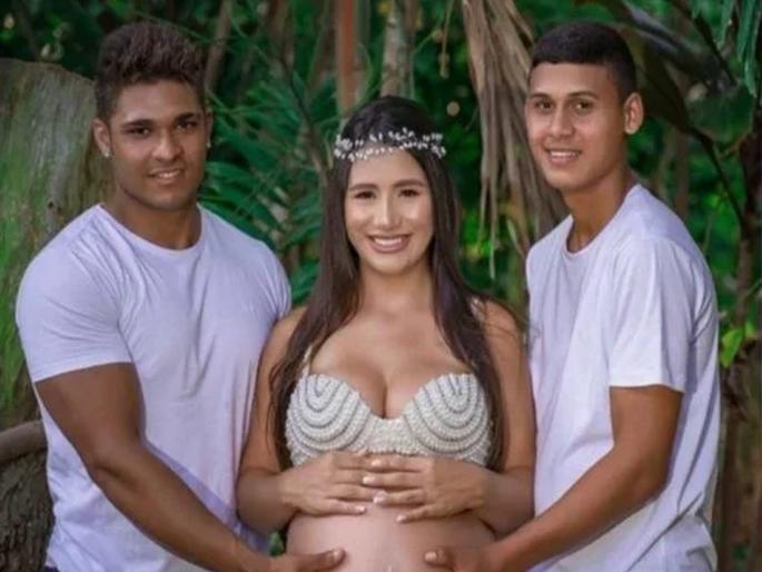 Woman living happily with 2 partners; Says, there is no time to go into depression | २ पार्टनरसोबत आनंदात जगतेय महिला; म्हणते, डिप्रेशनमध्ये जाण्यासाठी वेळच नाही