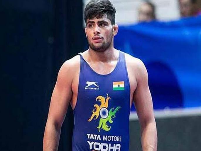 Sajan Bhanwal lost bronze medal in wrestling | जागतिक ज्युनिअर कुस्ती; साजन भानवालचे कांस्यपदक हुकले Sajan Bhanwal lost bronze medal in wrestling | जागतिक ज्युनिअर कुस्ती; साजन भानवालचे कांस्यपदक हुकले
