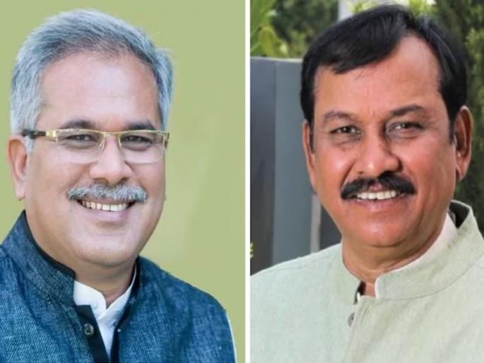 Uncle vs nephew fight in Chhattisgarh! Vijay Baghel is nominated against Bhupesh Baghel | छत्तीसगडमध्ये काका विरुद्ध पुतण्याची लढत! भूपेश बघेल यांच्या विरोधात विजय बघेल यांना उमेदवारी Uncle vs nephew fight in Chhattisgarh! Vijay Baghel is nominated against Bhupesh Baghel | छत्तीसगडमध्ये काका विरुद्ध पुतण्याची लढत! भूपेश बघेल यांच्या विरोधात विजय बघेल यांना उमेदवारी