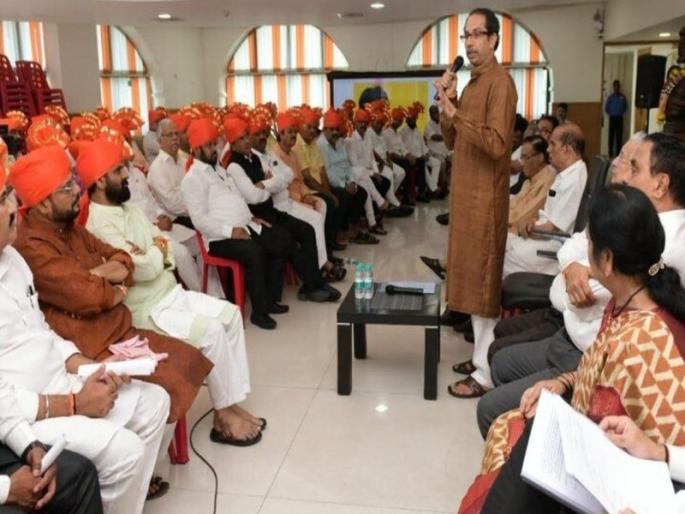 CM Uddhav Thackeray evaluates the work of the Shiv Sena MLA | शिवसेनेच्या आमदारांनी कामाचा लेखाजोखा सादर करा; उद्धव ठाकरेंनी दिले आदेश CM Uddhav Thackeray evaluates the work of the Shiv Sena MLA | शिवसेनेच्या आमदारांनी कामाचा लेखाजोखा सादर करा; उद्धव ठाकरेंनी दिले आदेश