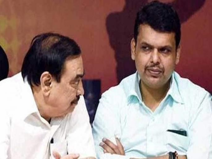 Why did Devendra Fadnavis meet hacker Bhangale at half past midnight ?; Question by Eknath Khadse | "पुरावे हाती आले आहेत; आता आडवे येणाऱ्यांना आडवे पाडणार" Why did Devendra Fadnavis meet hacker Bhangale at half past midnight ?; Question by Eknath Khadse | "पुरावे हाती आले आहेत; आता आडवे येणाऱ्यांना आडवे पाडणार"