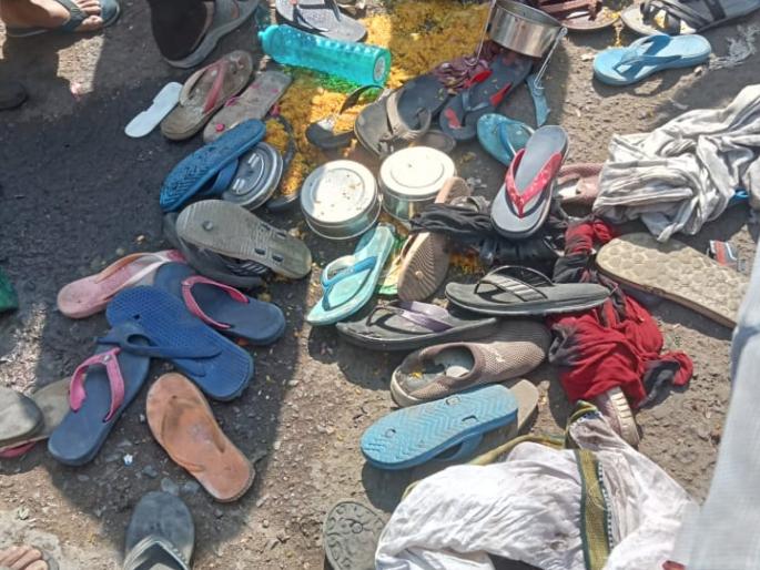 Woman dies in stampede at construction workers' camp at Nagpur | भाजपानं आयोजित केलेल्या बांधकाम मजुरांच्या शिबीरात चेंगराचेंगरी, महिलेचा मृत्यू Woman dies in stampede at construction workers' camp at Nagpur | भाजपानं आयोजित केलेल्या बांधकाम मजुरांच्या शिबीरात चेंगराचेंगरी, महिलेचा मृत्यू