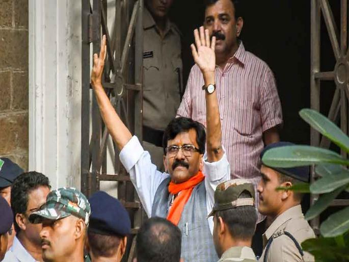 CM Eknath Shinde Rebel group mla Sanjay Shirsat reaction on Sanjay raut arrested by ED | "शिवसेना फोडण्याचं पाप संजय राऊतांनी केले, त्याचीच फळे भोगत आहेत" CM Eknath Shinde Rebel group mla Sanjay Shirsat reaction on Sanjay raut arrested by ED | "शिवसेना फोडण्याचं पाप संजय राऊतांनी केले, त्याचीच फळे भोगत आहेत"
