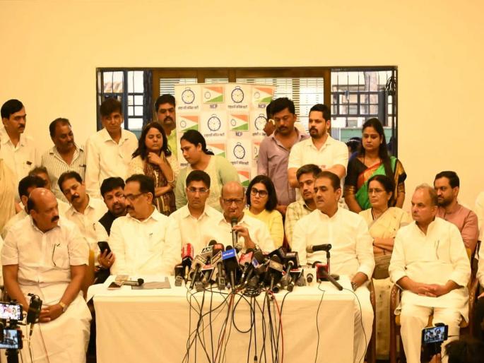 Sharad Pawar's 'power play'! What has been proven in the NCP by the game of resignation? | शरद पवारांचाच ‘पाॅवर प्ले’! राजीनाम्याच्या खेळीने राष्ट्रवादीत काय सिद्ध झालं? Sharad Pawar's 'power play'! What has been proven in the NCP by the game of resignation? | शरद पवारांचाच ‘पाॅवर प्ले’! राजीनाम्याच्या खेळीने राष्ट्रवादीत काय सिद्ध झालं?