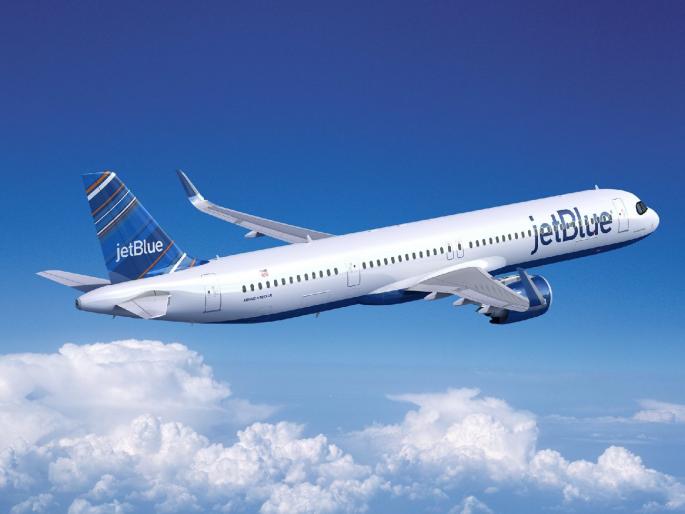 A man on a JetBlue flight from Boston to Puerto Rico allegedly choked and kicked a flight attendant | विमान उड्डाण घेताच ‘त्याला’ करायचा होता एक कॉल; पायलटला सांगितलं, प्लेन लँडिंग कर, मग... A man on a JetBlue flight from Boston to Puerto Rico allegedly choked and kicked a flight attendant | विमान उड्डाण घेताच ‘त्याला’ करायचा होता एक कॉल; पायलटला सांगितलं, प्लेन लँडिंग कर, मग...