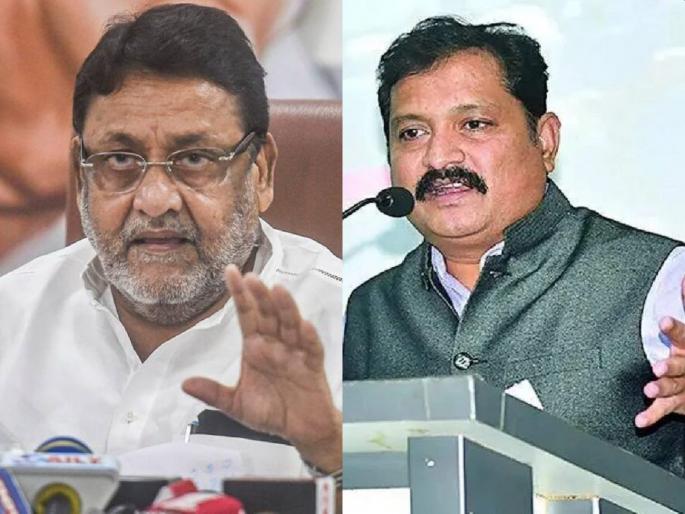 Due to Protest front of Devendra Fadnavis Bunglow the Congress-NCP clashed | 'त्या' आंदोलनावरुन काँग्रेस-राष्ट्रवादीमध्येच जुंपली; लोढेंनी मलिकांना लगावला टोला Due to Protest front of Devendra Fadnavis Bunglow the Congress-NCP clashed | 'त्या' आंदोलनावरुन काँग्रेस-राष्ट्रवादीमध्येच जुंपली; लोढेंनी मलिकांना लगावला टोला