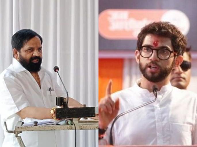 Eknath Shinde Revolt: Shinde group MLA Bharat Gogawale to Aditya Thackeray | खातं दिलं पण स्वत:चा स्वार्थ साधला नाही; शिंदे गटाचं आदित्य ठाकरेंना रोखठोक उत्तर Eknath Shinde Revolt: Shinde group MLA Bharat Gogawale to Aditya Thackeray | खातं दिलं पण स्वत:चा स्वार्थ साधला नाही; शिंदे गटाचं आदित्य ठाकरेंना रोखठोक उत्तर