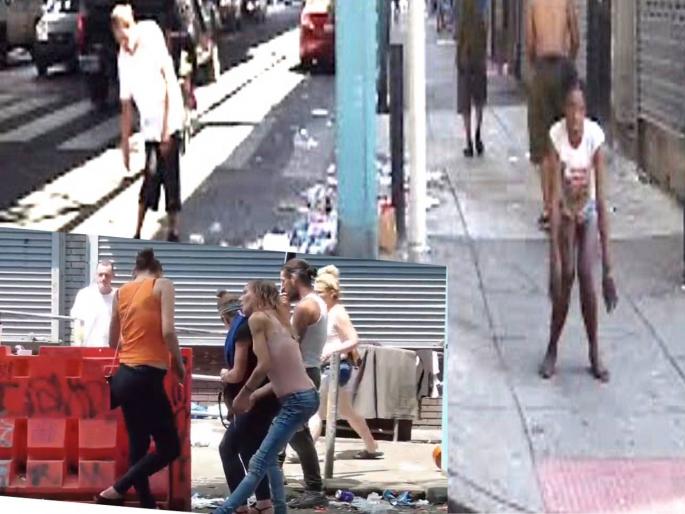 'Zombies' roam America; Strange movements of people caused by a drug | धक्कादायक! अमेरिकेत फिरताहेत 'झोम्बी'; एका ड्रगमुळे माणसांच्या विचित्र हालचाली 'Zombies' roam America; Strange movements of people caused by a drug | धक्कादायक! अमेरिकेत फिरताहेत 'झोम्बी'; एका ड्रगमुळे माणसांच्या विचित्र हालचाली