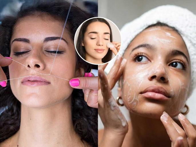 If you don't take care of your skin after removing facial hair, your skin will become dry, dull and ugly. Here's what to do. | फेशिअल हेअर काढल्यावर जर अशी काळजी घेतली नाही तर त्वचा होते कोरडी - निस्तेज आणि कुरुप , पाहा काय करायचे If you don't take care of your skin after removing facial hair, your skin will become dry, dull and ugly. Here's what to do. | फेशिअल हेअर काढल्यावर जर अशी काळजी घेतली नाही तर त्वचा होते कोरडी - निस्तेज आणि कुरुप , पाहा काय करायचे