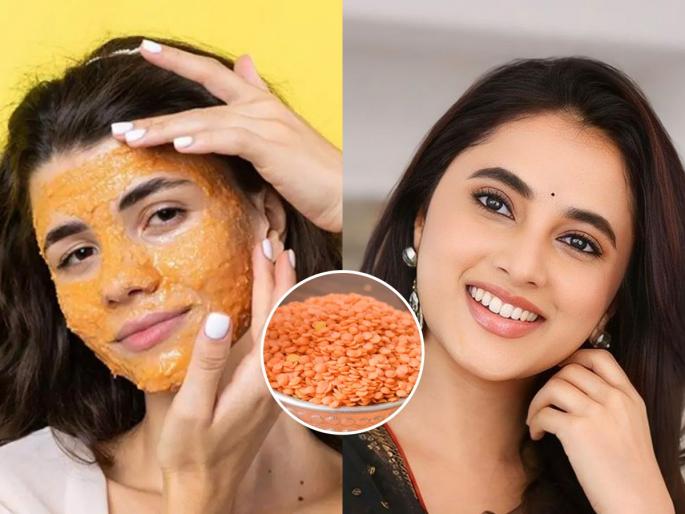 Diwali Facial at home How to use masoor dal for glowing and tan-free skin Best natural face pack home ingredients for instant glow | मसूर डाळीत कालवा २ पदार्थ! १५ मिनिटांत चेहऱ्यावरचा टॅन- डेडस्किन गायब, मिळेल पार्लरपेक्षा जास्त ग्लो!