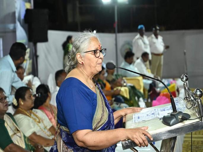 The action against Rahul Gandhi is vindictive; Criticism of Vanchit Bahujan Aghadi leader Anjali Ambedkar | राहुल गांधींवरील कारवाई सूडबुद्धीनेच; वंचित बहुजन आघाडीच्या नेत्या अंजली आंबेडकरांची टीका The action against Rahul Gandhi is vindictive; Criticism of Vanchit Bahujan Aghadi leader Anjali Ambedkar | राहुल गांधींवरील कारवाई सूडबुद्धीनेच; वंचित बहुजन आघाडीच्या नेत्या अंजली आंबेडकरांची टीका