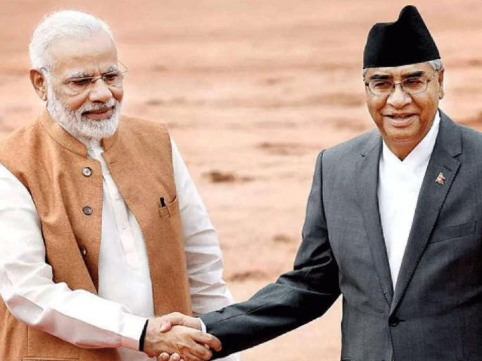 After 4 Years first time Pm Sher Bahadur Deuba To Visit India To Meet Narendra Modi Due to China Intervention in Nepal | चीनचं पुन्हा मोठं षडयंत्र?; श्रीलंका दौरा सोडून नेपाळचे पंतप्रधान भारतात येणार After 4 Years first time Pm Sher Bahadur Deuba To Visit India To Meet Narendra Modi Due to China Intervention in Nepal | चीनचं पुन्हा मोठं षडयंत्र?; श्रीलंका दौरा सोडून नेपाळचे पंतप्रधान भारतात येणार