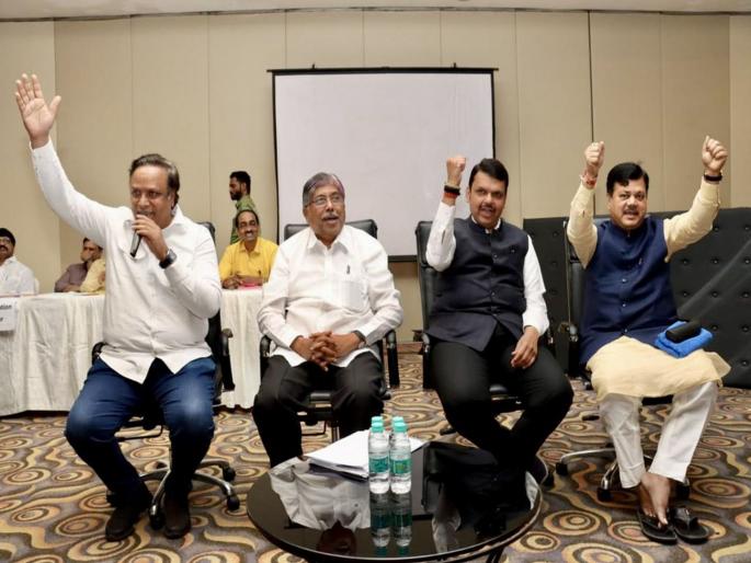 Vidhan Parishad Election: A fifth candidate was fielded for giving the word 'he'; BJP Sudhir Mungantiwar made it clear | Vidhan Parishad Election: 'त्यांनी' शब्द दिला म्हणून पाचवा उमेदवार उभा केला; भाजपानं स्पष्टच सांगितले Vidhan Parishad Election: A fifth candidate was fielded for giving the word 'he'; BJP Sudhir Mungantiwar made it clear | Vidhan Parishad Election: 'त्यांनी' शब्द दिला म्हणून पाचवा उमेदवार उभा केला; भाजपानं स्पष्टच सांगितले
