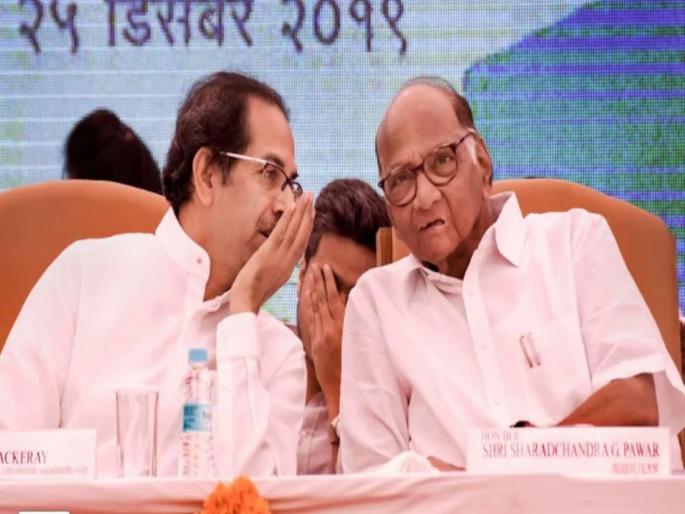 Uddhav Thackeray has dedicated his life at the feet of Sharad Pawar; BJP Sudhir mungantiwar target Shiv Sena | उद्धव ठाकरेंनी शरद पवारांच्या चरणी जीवन समर्पित केलंय; भाजपाचा शिवसेनेला टोला Uddhav Thackeray has dedicated his life at the feet of Sharad Pawar; BJP Sudhir mungantiwar target Shiv Sena | उद्धव ठाकरेंनी शरद पवारांच्या चरणी जीवन समर्पित केलंय; भाजपाचा शिवसेनेला टोला