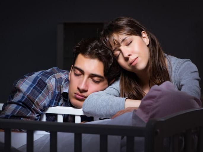 First time parents sleep less for 6 years | पहिल्यांदा आई-बाबा होणारे लोक ६ वर्ष पुरेशी झोप घेऊ शकत नाहीत - सर्व्हे First time parents sleep less for 6 years | पहिल्यांदा आई-बाबा होणारे लोक ६ वर्ष पुरेशी झोप घेऊ शकत नाहीत - सर्व्हे