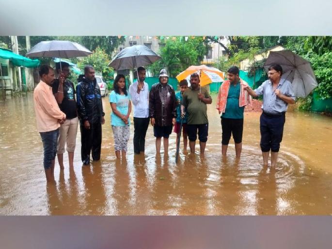 heavy rainfall in bhandara district; 100 mm of rain recorded in two hours | धो...धो बरसला; दोन तासात १०० मिमी पावसाची नोंद heavy rainfall in bhandara district; 100 mm of rain recorded in two hours | धो...धो बरसला; दोन तासात १०० मिमी पावसाची नोंद