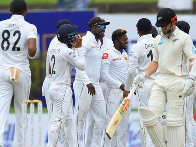 SLvNZ Test : Kane Williamson scored 0 today; last time he got duck in first inning was 4 year's ago | SLvNZ Test : किवी फलंदाजाला चार वर्षांत प्रथमच भोपळा फोडण्यात आले अपयश 