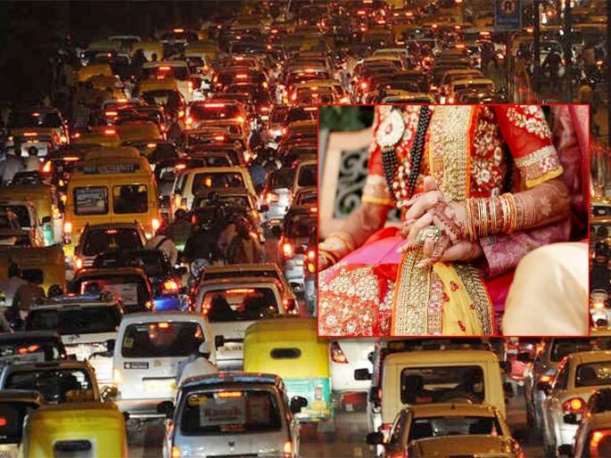 A husband ran away leaving his wife in a traffic jam in Bengaluru, Karnataka | वाहतूक कोंडीत कार अडकली; नवऱ्यानं संधी साधली, बायकोला एकटं सोडून धूम ठोकली A husband ran away leaving his wife in a traffic jam in Bengaluru, Karnataka | वाहतूक कोंडीत कार अडकली; नवऱ्यानं संधी साधली, बायकोला एकटं सोडून धूम ठोकली