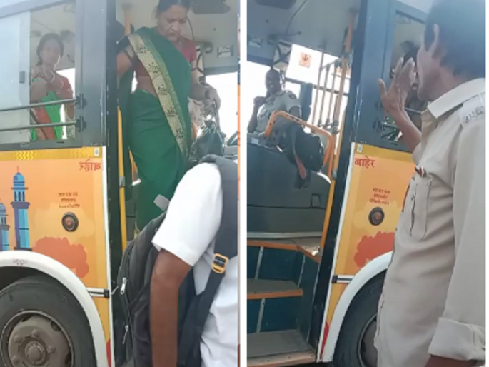 ST Opposition to Smart City Bus; Depo Controller orders not to bring the bus into the bus stop | स्मार्ट सिटीच्या बसला एसटीचा विरोध; स्थानकात बस आणू नका म्हणून कंट्रोलरने बजावले ST Opposition to Smart City Bus; Depo Controller orders not to bring the bus into the bus stop | स्मार्ट सिटीच्या बसला एसटीचा विरोध; स्थानकात बस आणू नका म्हणून कंट्रोलरने बजावले