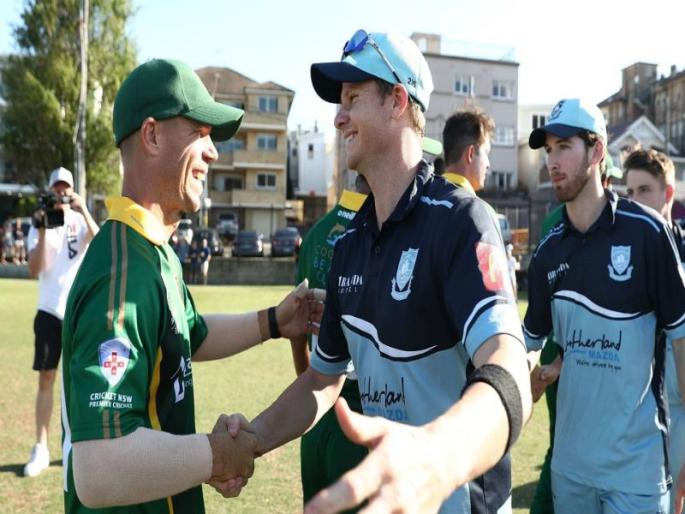 Warner and Smith came together, the Indian players wore the mind | वॉर्नर आणि स्मिथ आले एकत्र, भारतीय खेळाडूंच्या मनात झाले धस्स