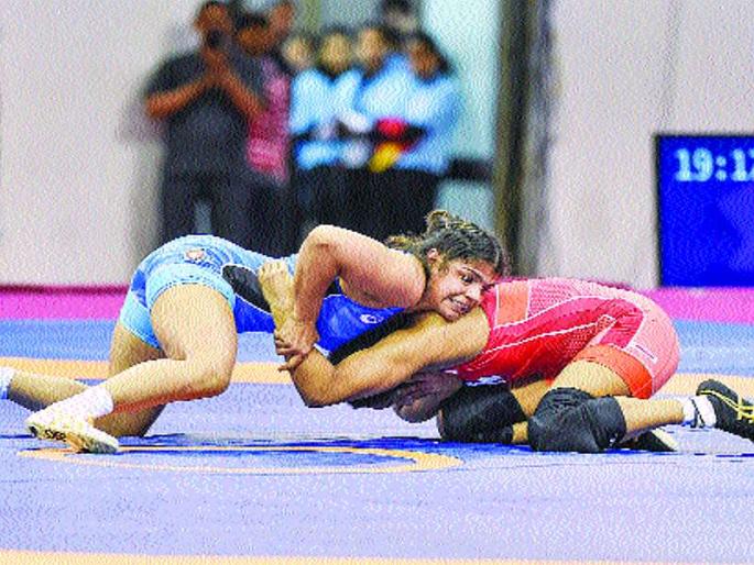 Asian Wrestling; Witness Malik satisfied with silver | आशियाई कुस्ती; साक्षी मलिकचे रौप्यवर समाधान Asian Wrestling; Witness Malik satisfied with silver | आशियाई कुस्ती; साक्षी मलिकचे रौप्यवर समाधान