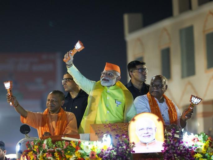 Loksabha Election - PM Narendra Modi mega plan in Varanasi before filing nomination papers | अस्सी घाटावर पूजा, कालभैरवाचा आशीर्वाद...; उमेदवारी अर्ज भरण्यापूर्वी PM मोदींचा वाराणसीत मेगा प्लॅन Loksabha Election - PM Narendra Modi mega plan in Varanasi before filing nomination papers | अस्सी घाटावर पूजा, कालभैरवाचा आशीर्वाद...; उमेदवारी अर्ज भरण्यापूर्वी PM मोदींचा वाराणसीत मेगा प्लॅन