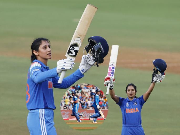 IND W vs NZ W Smriti Mandhana And Pratika Rawal Record Highest Ever Opening Partnership For India in Women’s ODI World Cup Against New Zealand Women | IND W vs NZ W, World Cup 2025 : टीम इंडियाची सुपरहिट जोडी! स्मृती-प्रतीकानं 'द्विशतकी' भागीदारीसह रचला इतिहास