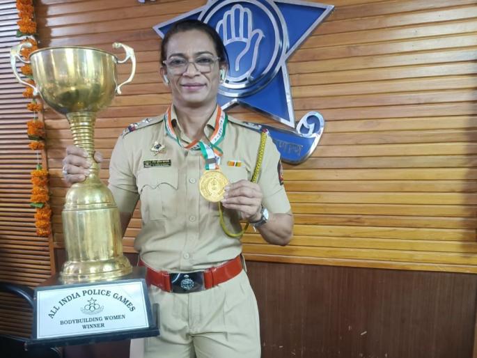 Thane Police Sub-Inspector Sneha Karnale Bags Gold at All India Police Bodybuilding Championship | Thane: पीएसआय स्नेहा करणाळे यांना ऑल इंडिया पोलीस बॉडीबिल्डिंग स्पर्धेत 'सुवर्ण'