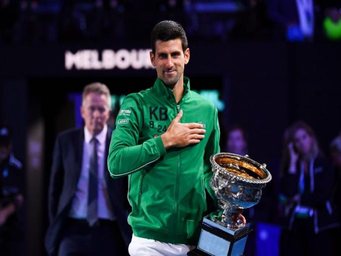 Australian Open: Djokovic unbeaten for ninth time; Defeat Medvedev in the final | ऑस्ट्रेलियन ओपन : जोकोविच नवव्यांदा अजिंक्य; अंतिम लढतीत मेदवेदेववर मात Australian Open: Djokovic unbeaten for ninth time; Defeat Medvedev in the final | ऑस्ट्रेलियन ओपन : जोकोविच नवव्यांदा अजिंक्य; अंतिम लढतीत मेदवेदेववर मात