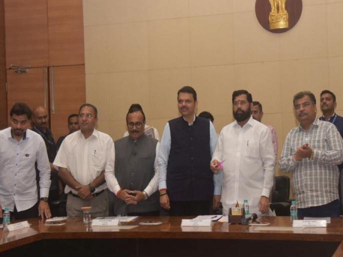 12 railway stations in Konkan will be beautified; CM Eknath Shinde performed Bhumi Pujan | कोकणातील १२ रेल्वे स्थानकांचे सुशोभिकरण होणार; शिंदे-फडणवीसांनी केले भूमिपूजन 12 railway stations in Konkan will be beautified; CM Eknath Shinde performed Bhumi Pujan | कोकणातील १२ रेल्वे स्थानकांचे सुशोभिकरण होणार; शिंदे-फडणवीसांनी केले भूमिपूजन