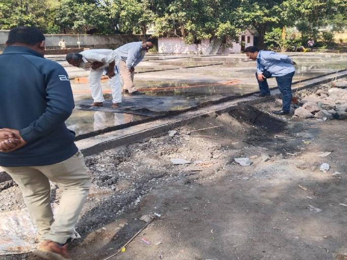 A fine of five thousand to the builder; Municipal inspection of dengue outbreak sites | बांधकाम व्यावसायिकाला पाच हजारांचा दंड; डेंग्यू उत्पत्ती स्थळांची महापालिकेकडून पाहणी