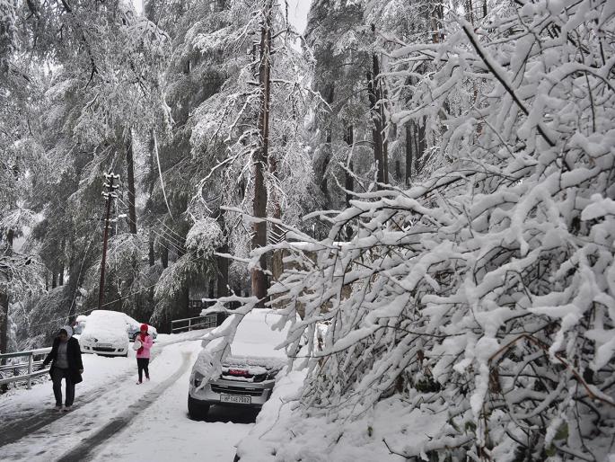 Heavy snowfall continues in Kashmir, Himachal Pradesh, Uttarakhand | काश्मीर, हिमाचल प्रदेश, उत्तराखंडात प्रचंड हिमवृष्टी सुरूच Heavy snowfall continues in Kashmir, Himachal Pradesh, Uttarakhand | काश्मीर, हिमाचल प्रदेश, उत्तराखंडात प्रचंड हिमवृष्टी सुरूच