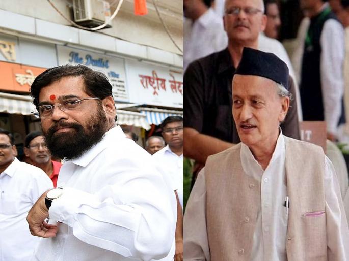 Maharashtra Political Crisis: Big Update: corona positive Bhagat singh Koshyari to keep charge; Eknath Shinde will have to come to Mumbai for further proceding shivsena leader | Maharashtra Political Crisis: मोठी अपडेट: कोश्यारी आपल्याकडेच चार्ज ठेवणार; एकनाथ शिंदेना मुंबईलाच यावे लागणार Maharashtra Political Crisis: Big Update: corona positive Bhagat singh Koshyari to keep charge; Eknath Shinde will have to come to Mumbai for further proceding shivsena leader | Maharashtra Political Crisis: मोठी अपडेट: कोश्यारी आपल्याकडेच चार्ज ठेवणार; एकनाथ शिंदेना मुंबईलाच यावे लागणार